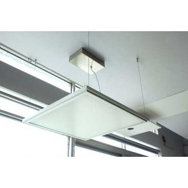 Kit colgadores suspensión de cables de acero para colgar paneles led del techo o cualquier superficie