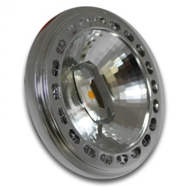 Bombilla Foco SHARP LED, Conector AR111, G53 de 15W a 12V, Luz Cálida