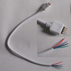 Conector Flexible UNIÓN Tiras Led RGB SMD5050