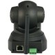 Cámara Video Vigilancia IP WIFI Ethernet 3.6mm con movimiento remoto NEGRA
