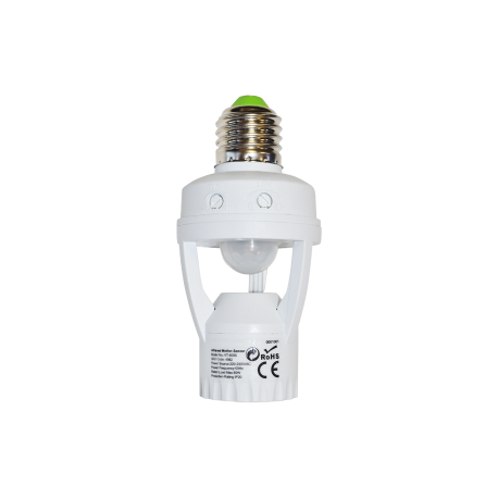 Foco LED empotrable con sensor de movimiento por infrarrojos, 12 W, foco LED  empotrable, sustituye a