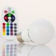 Bombilla LED V-TAC 6w E27 470Lm RGB+W Colores + Luz Fría con Mando Esférica A60 200º Apertura